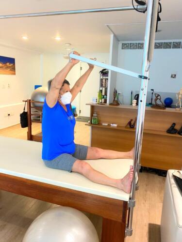 Pilates dor nas costas